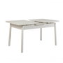 Hanah Home Santiago Masa White Mesa de comedor extensible